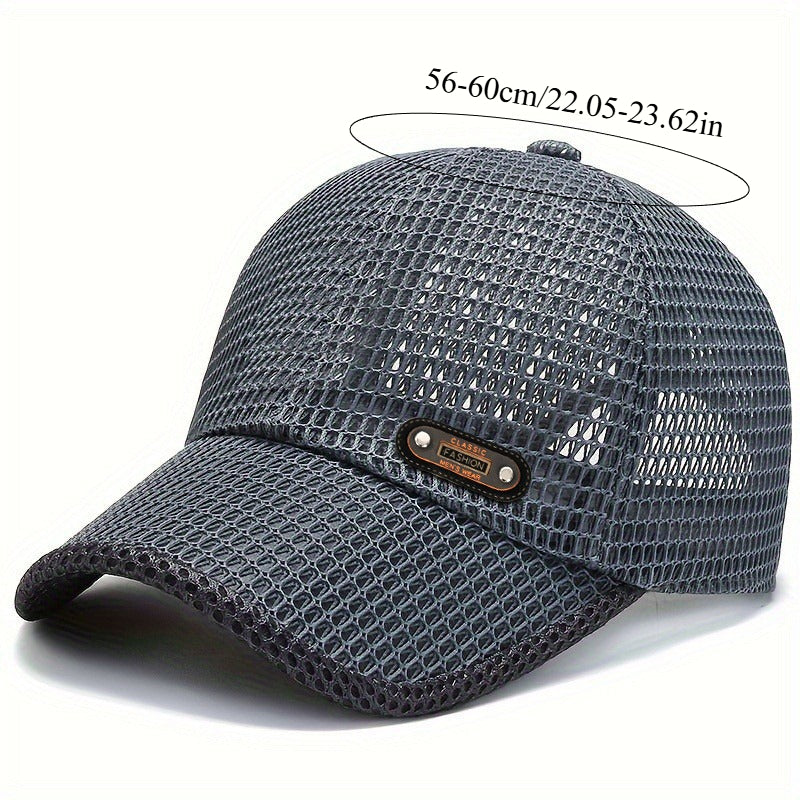 Heren Baseballcap - Snel Drogend - Verstelbaar