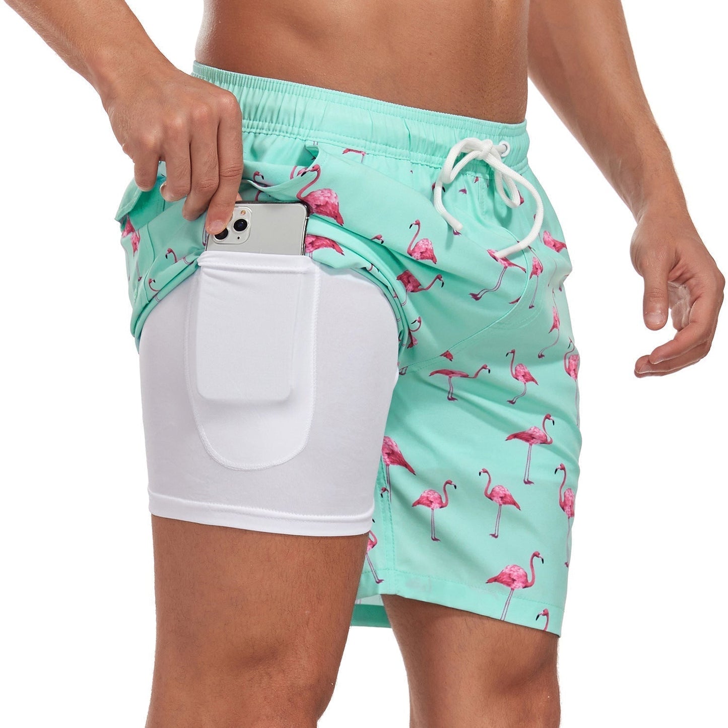 Heren Zwemshort - Sneldrogend - Met Binnenbroek