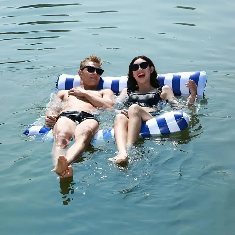 Waterhangmat XXL - Luchtbed Zwemmen - OutdoorHavenNL