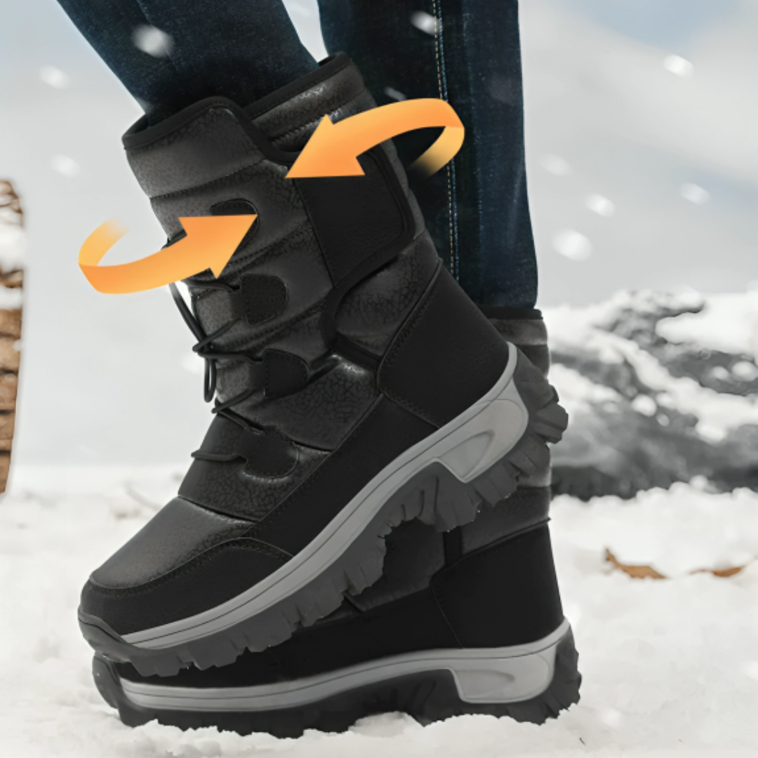Snowboots Dames - Waterdicht Warm Gevoerd - Plateauzool