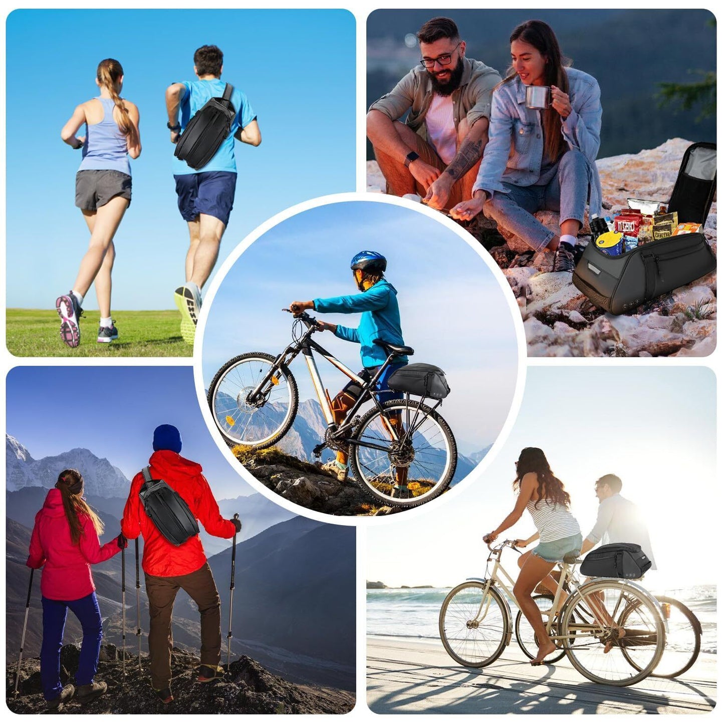 Bagagedrager Tas Fiets - 8L - OutdoorHavenNL