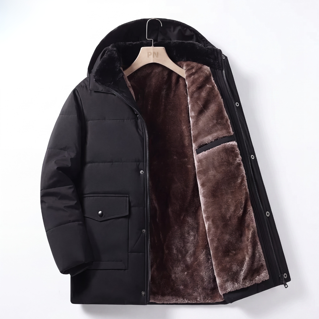 Winterjas Heren - Waterdicht & Winddicht - Warme Fleecevoering