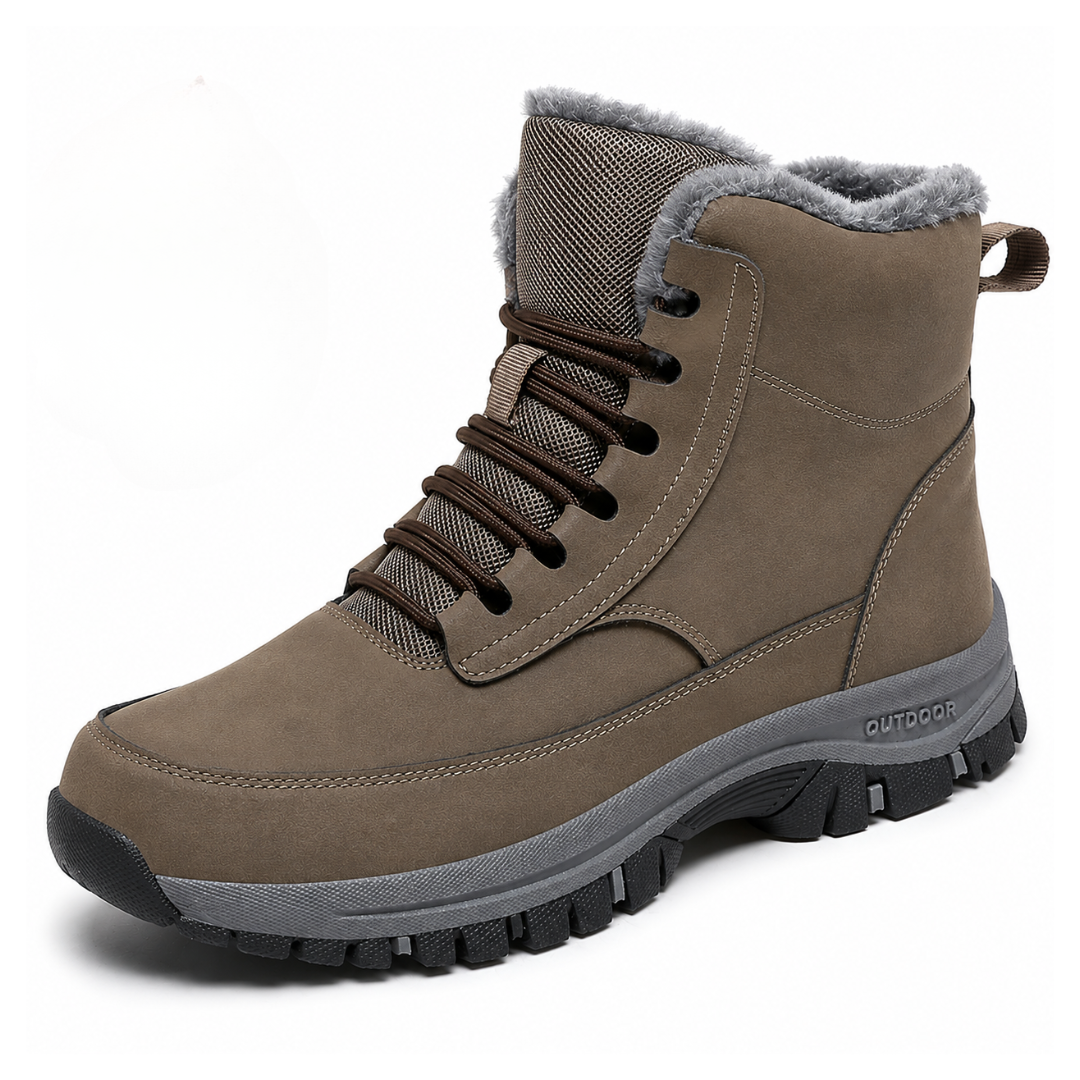 Waterdichte snowboots voor heren met high-top schacht