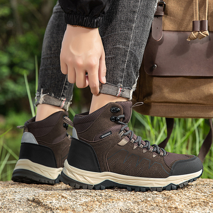Wandelschoenen dames en heren enkelhoog waterafstotend