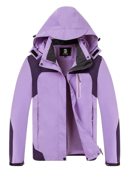 Regenjas Dames Waterdicht 5.000 mm - Functiejas met Capuchon
