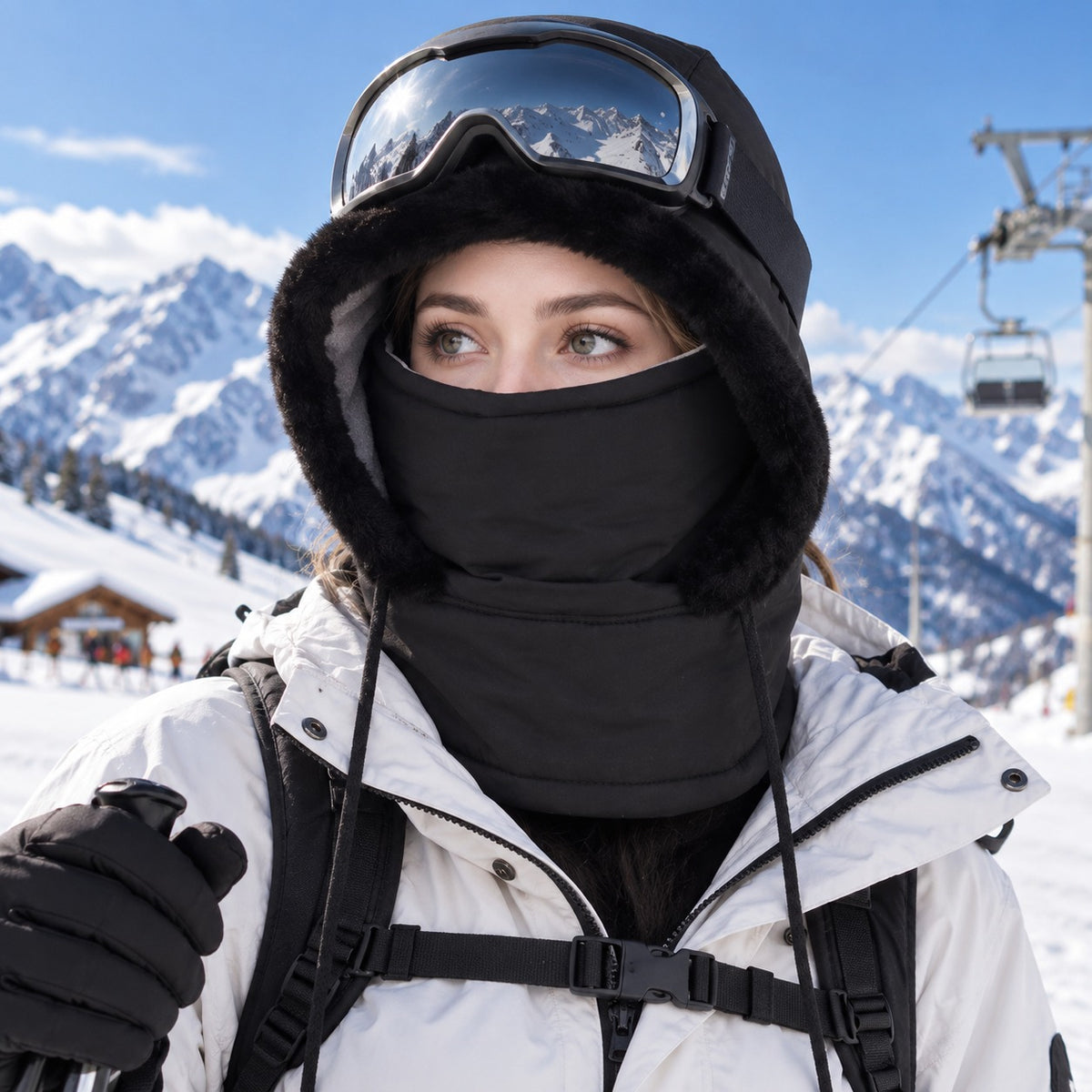 Balaclava Winter - Bivakmuts met Pluche Voering - Verstelbaar – 7