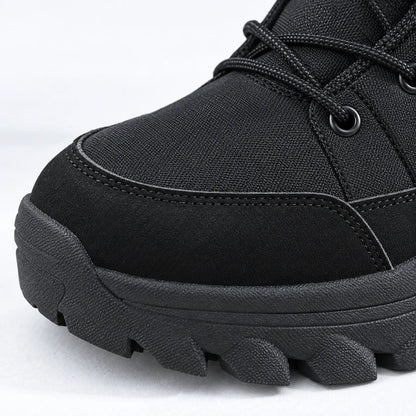 Snowboots dames – close-up van versterkte neus en zool