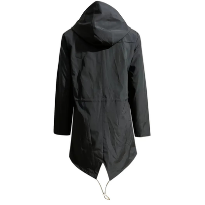 Lange Regenjas Dames - Overgangsjas met Capuchon - tot 5XL