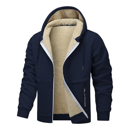 Hoodie met Rits Heren - Winddicht & Gevoerd - Diepe Zakken