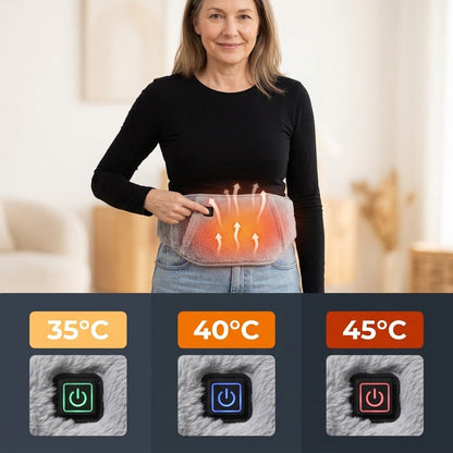Warmtegordel met 3 warmtestanden – 35 °C, 40 °C en 45 °C