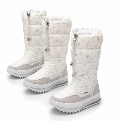 Snowboots Dames - Hoge Winterlaarzen met Pluche Voering - Lichtgewicht – 7