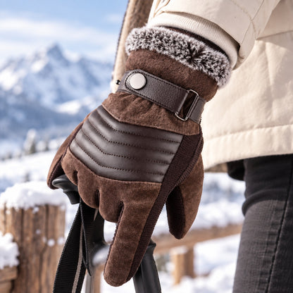 Handschoenen Heren - Gevoerde Winterhandschoenen - Touchscreen Vingertoppen – 8