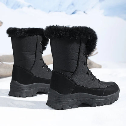 Snowboots dames – achteraanzicht met versterkte hiel