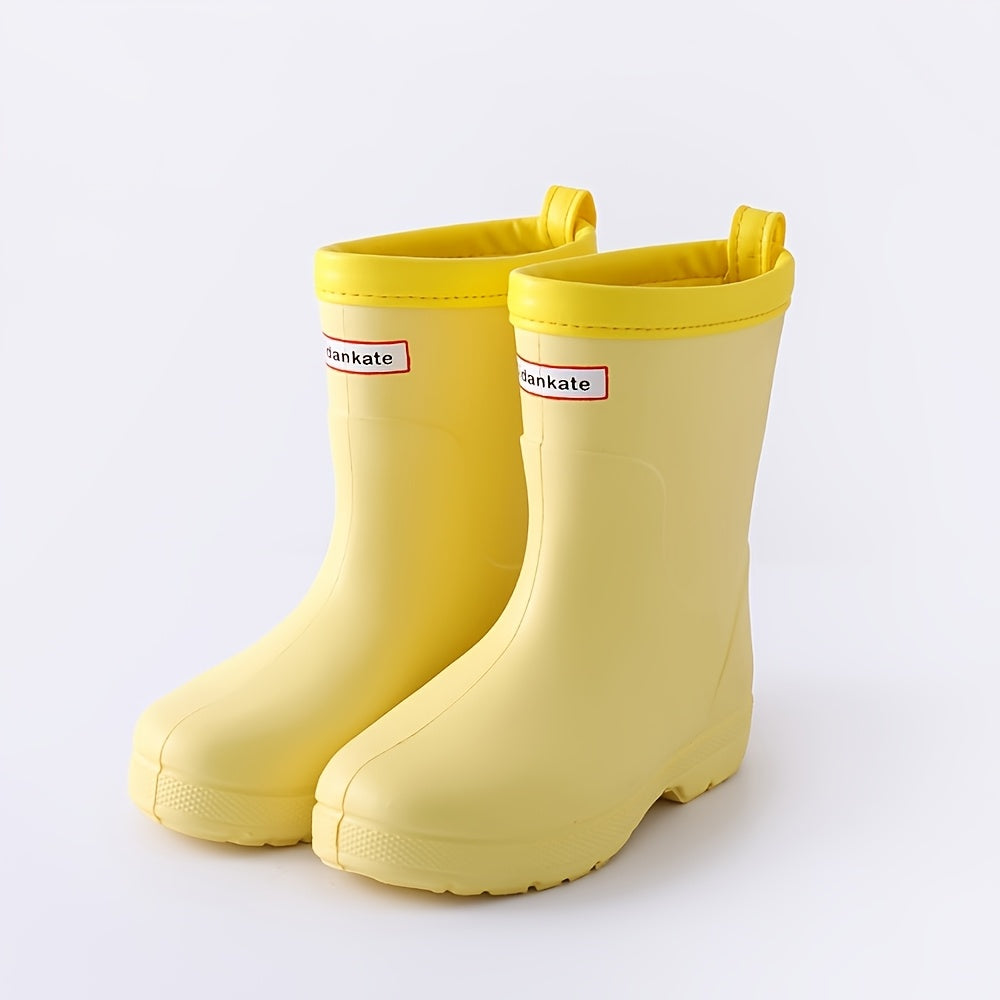 Regenlaarsjes kinderen met hoge schacht