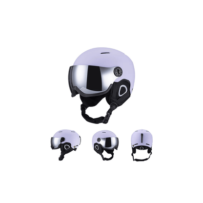 Skihelm met vizier en ABS-buitenschaal