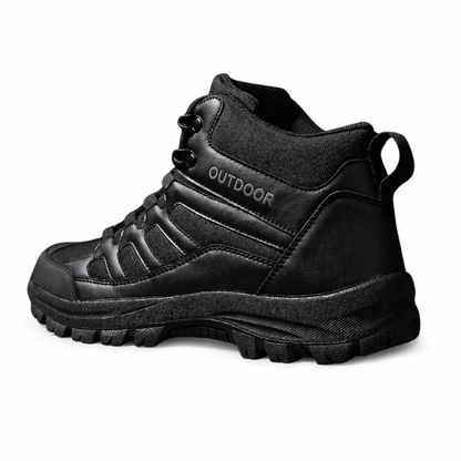 Wandelschoenen Heren Hoog - Zwart - Grove Profielzool