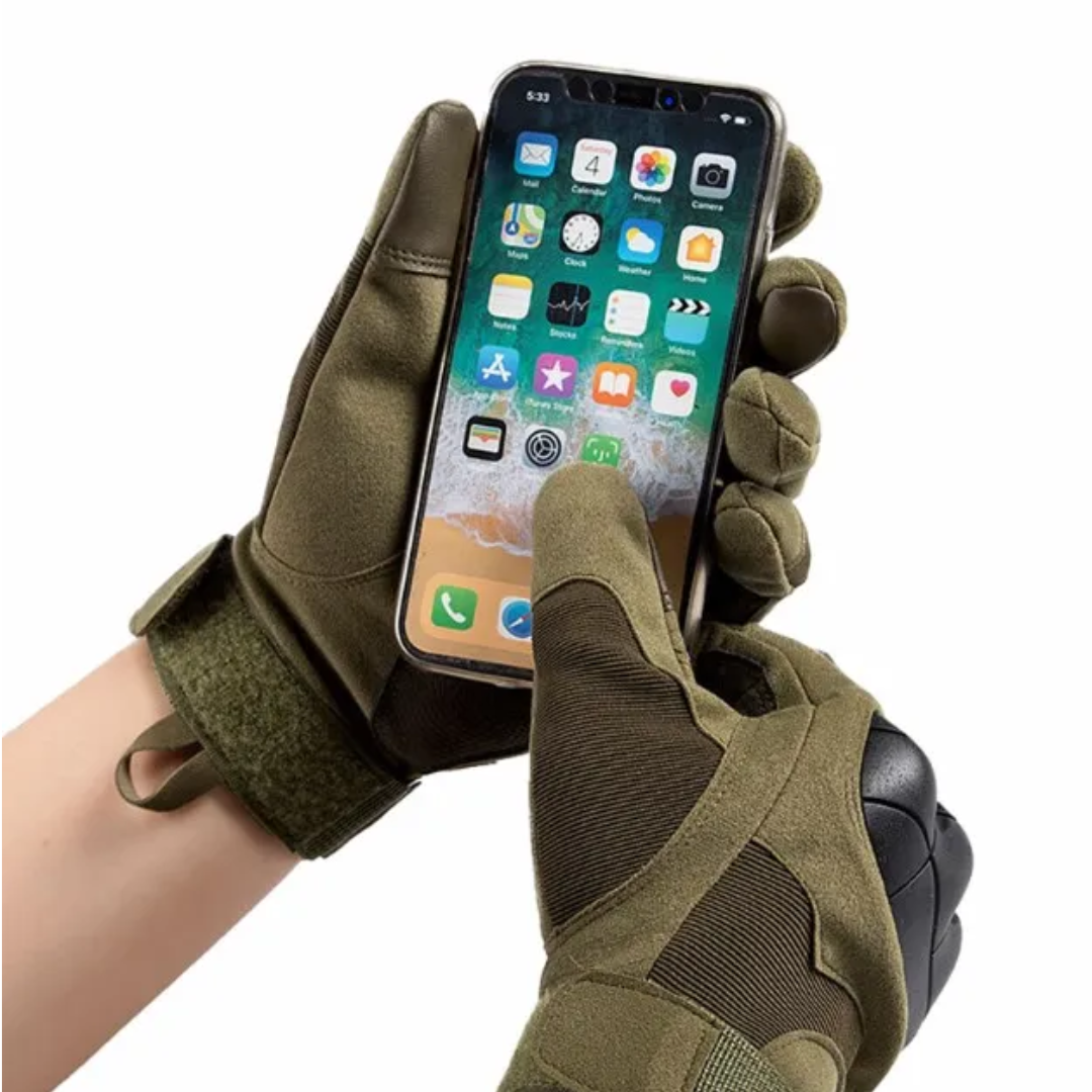 Tactische Handschoenen – Knokkelbescherming – Anti-Slip & Touchscreen