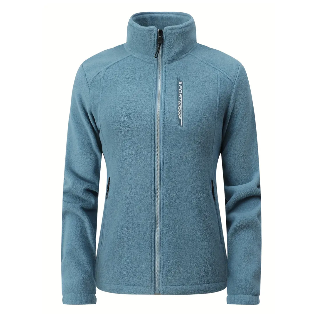 Dames Outdoor Fleece Jas – Warm Gevoerd – Herfst & Winter