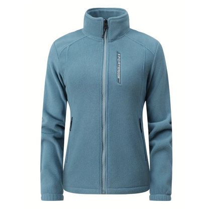 Dames Outdoor Fleece Jas – Warm Gevoerd – Herfst & Winter