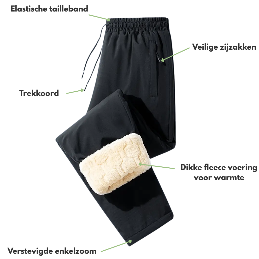 Heren Thermo Winterbroek – Winddicht – Warm & Comfortabel