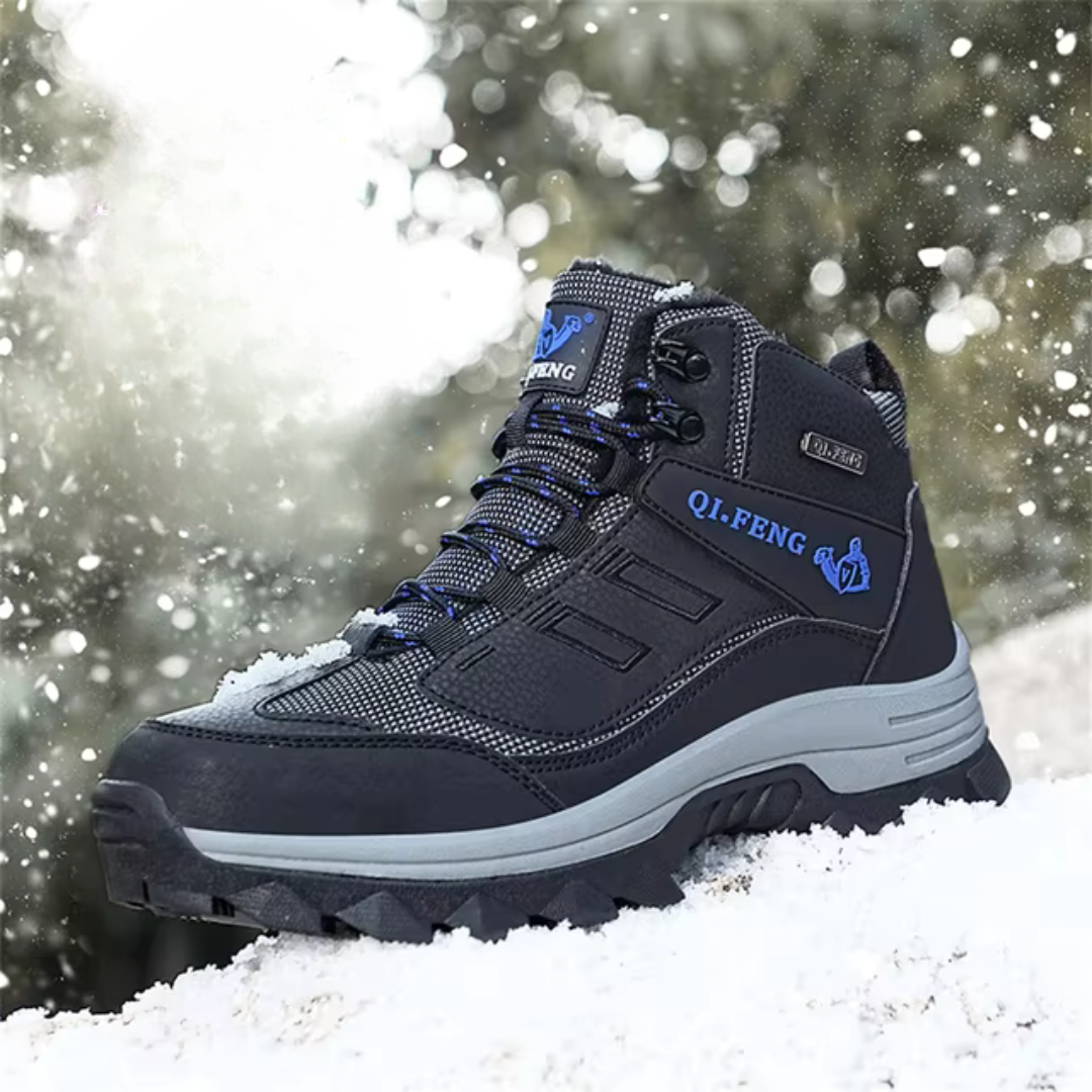 Winter Heren Wandelschoenen Pluche Gevoerd Waterdicht