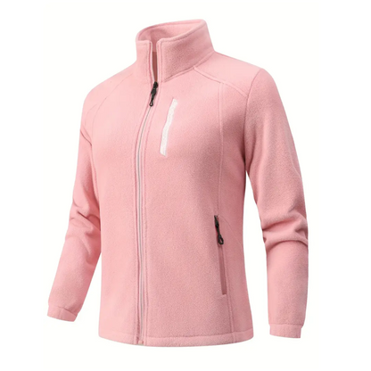 Dames Outdoor Fleece Jas – Warm Gevoerd – Herfst & Winter