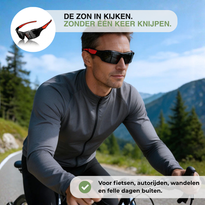 Gepolariseerde Sportbril UV400 - HD Lenzen Ultralicht
