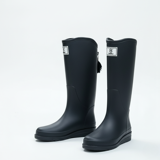 Regenlaarzen Dames Halfhoog - Waterdicht - PVC Instapper