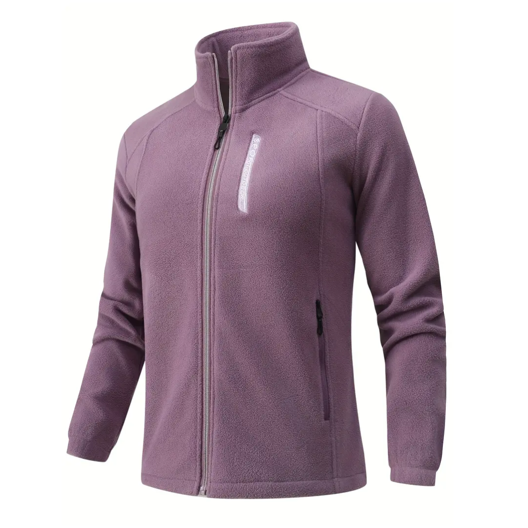 Dames Outdoor Fleece Jas – Warm Gevoerd – Herfst & Winter