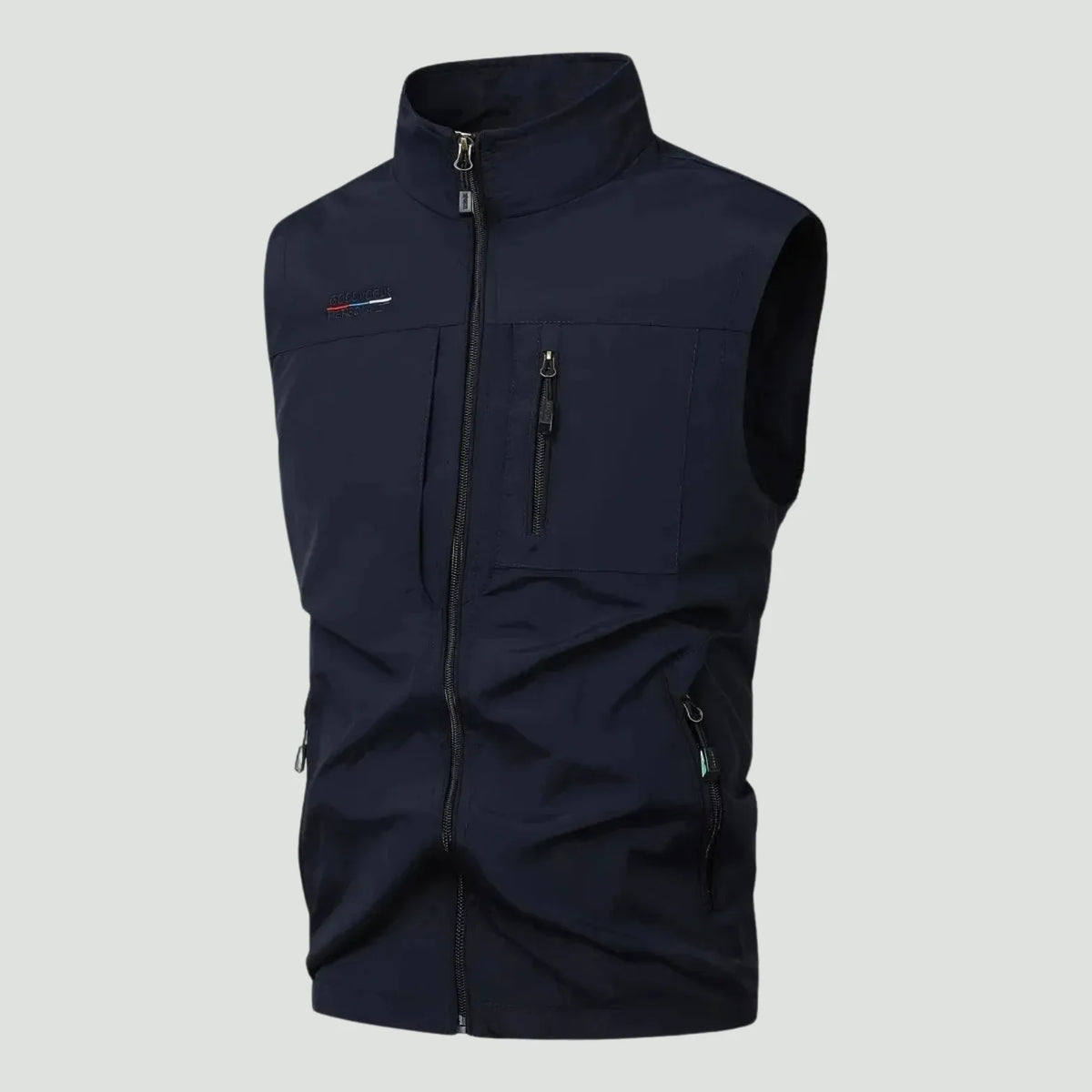 Heren Outdoor Vest met Meerdere Zakken – Sneldrogend – Lichtgewicht