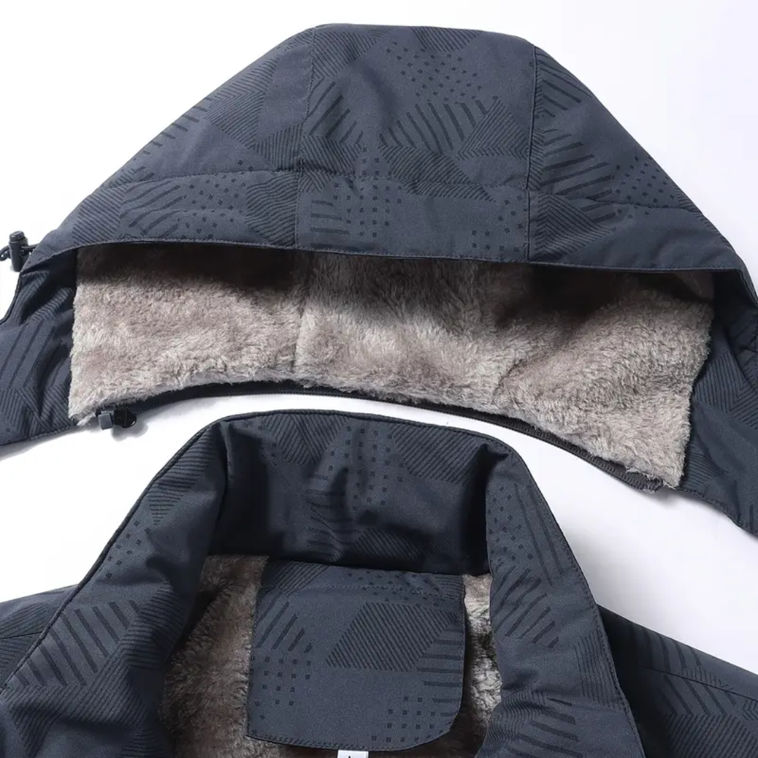 Gevoerd Heren Outdoor Jack – Winddicht & Warm – Winter