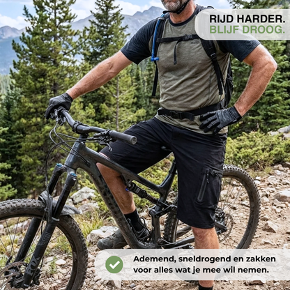 Mountainbike Korte Fietsbroek Heren - MTB Cargoshorts