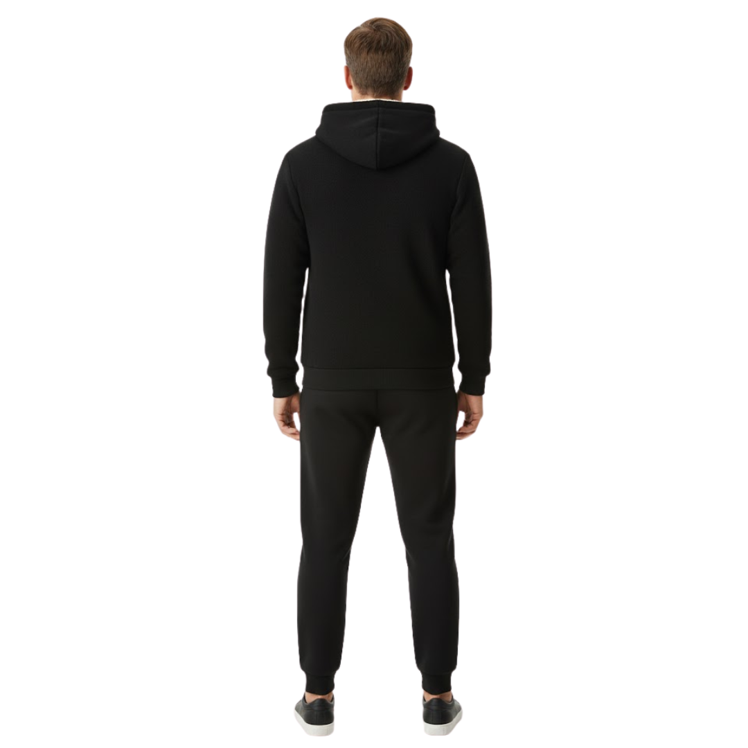 Heren Trainingspak – Fleece Gevoerd – Warm & Comfortabel
