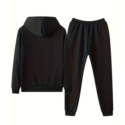 Heren Trainingspak – Fleece Gevoerd – Warm & Comfortabel