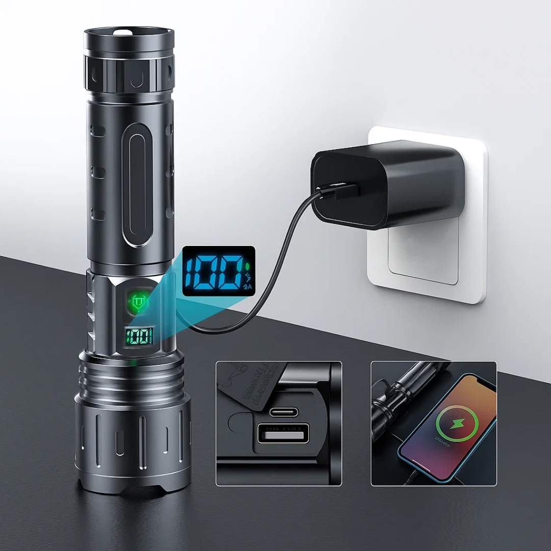Zaklamp – Felste LED – 100.000 Lumen