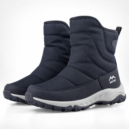 Winterlaarzen heren in donkerblauw als paar