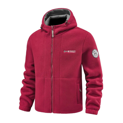 Warme Heren Fleece Jas – Winddicht & Ademend – Herfst/Winter