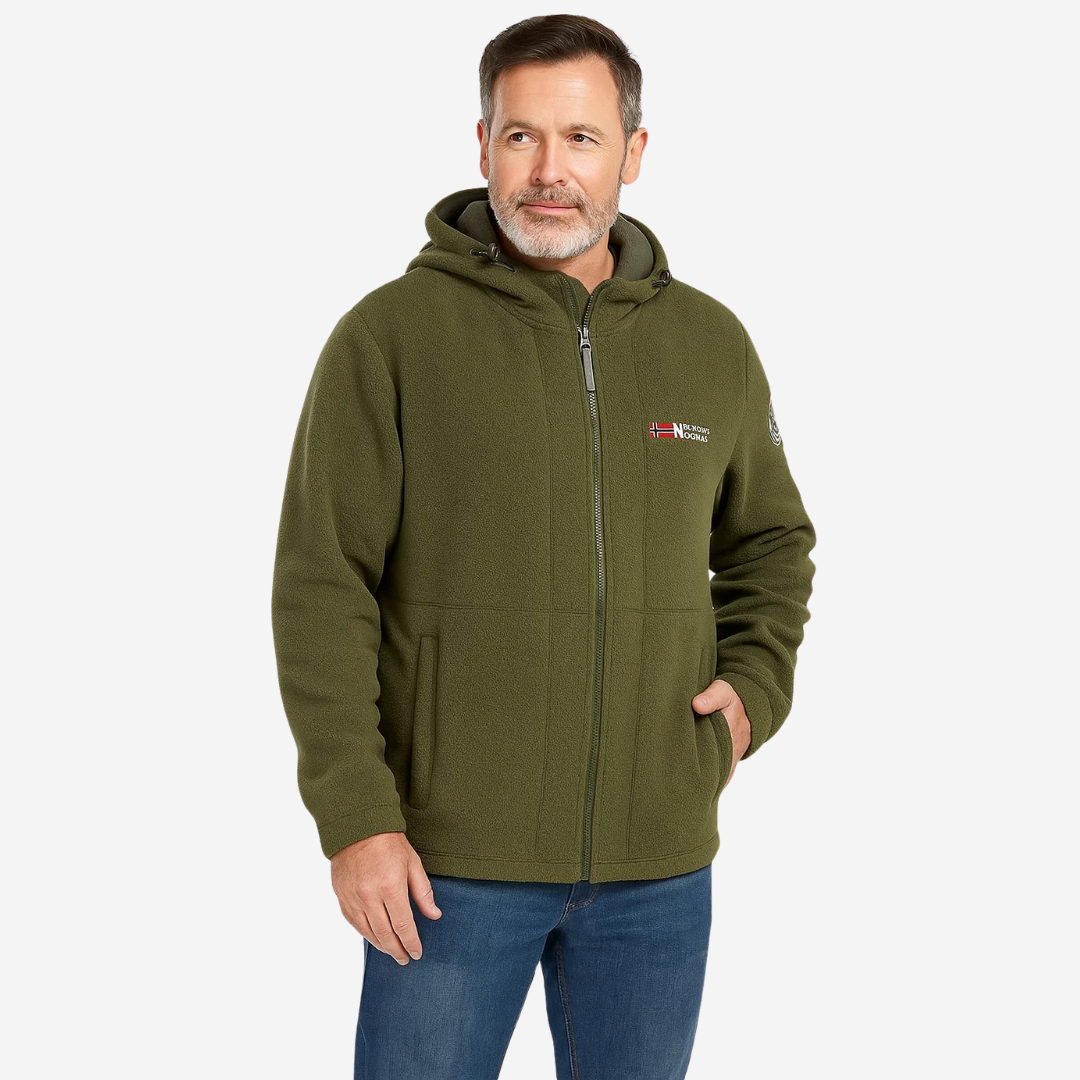 Warme Heren Fleece Jas – Winddicht & Ademend – Herfst/Winter