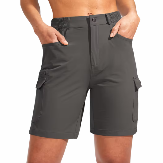 Dames Hiking Cargo Shorts – 7 Zakken – Outdoor & Wandelen