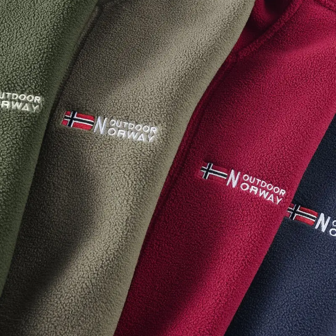 Warme Heren Fleece Jas – Winddicht & Ademend – Herfst/Winter