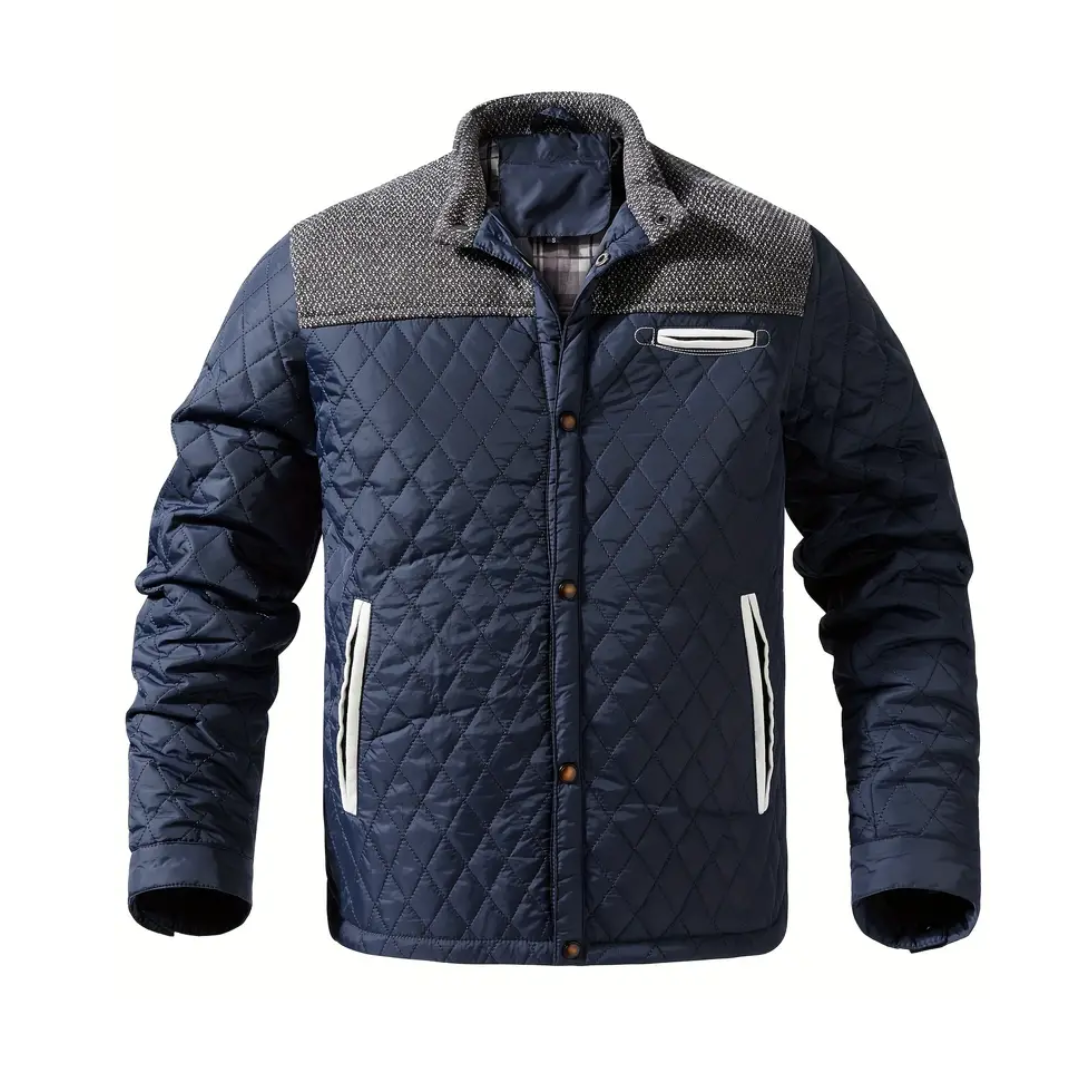 Gewatteerde Herenjas  – Warm & Comfortabel – Herfst