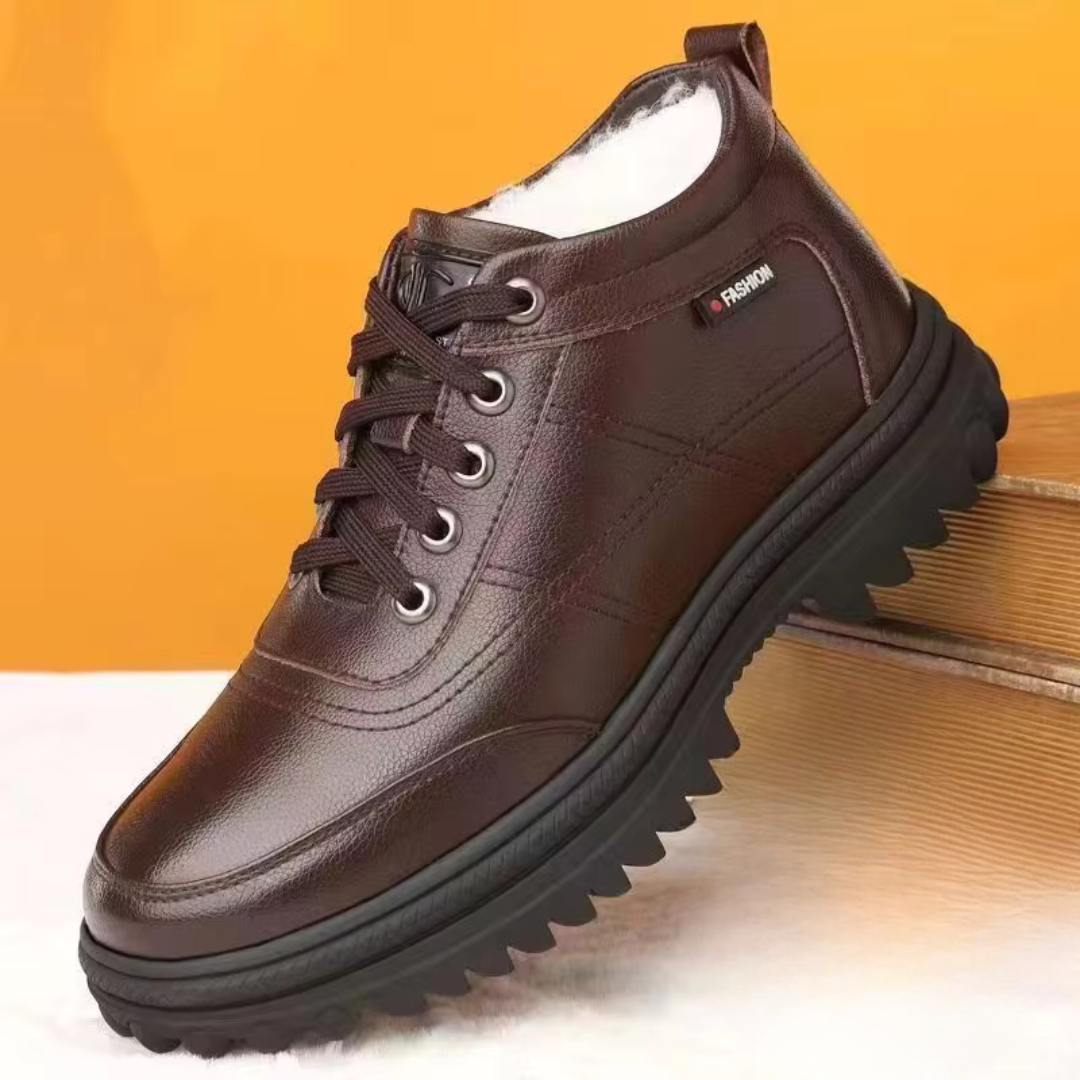 Mishansha Winterschoenen heren warm gevoerde winterlaarzen dames waterdichte winterlaarzen, bruin, 39 EU Mishansha Winterschoenen heren warm gevoerde winterlaarzen dames waterdichte winterlaarzen, bruin, 39 EU