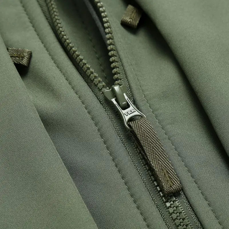 Softshell jas heren met fleece voering en staande kraag
