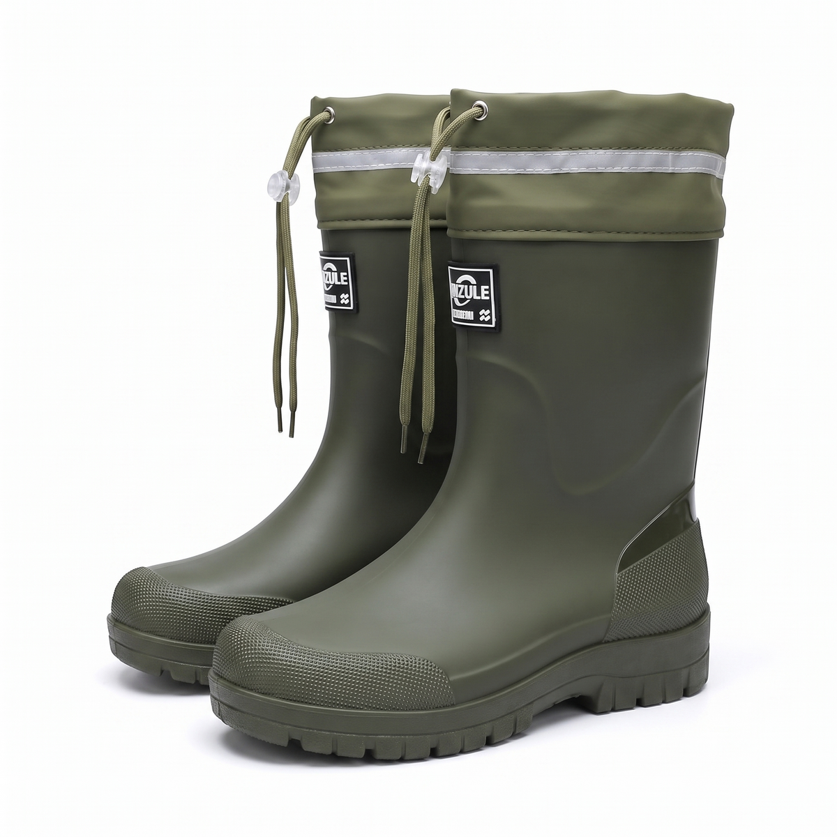 Heren regenlaarzen met halfhoge schacht, waterdicht