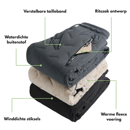 Heren Thermo Joggingbroek – Gevoerd & Waterdicht - Winter