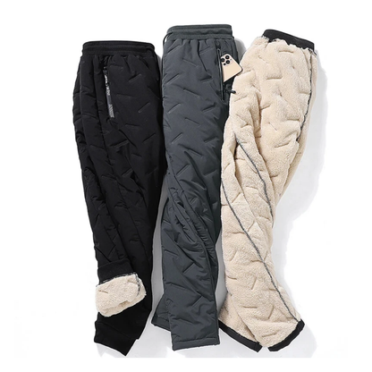 Heren Thermo Joggingbroek – Gevoerd & Waterdicht - Winter