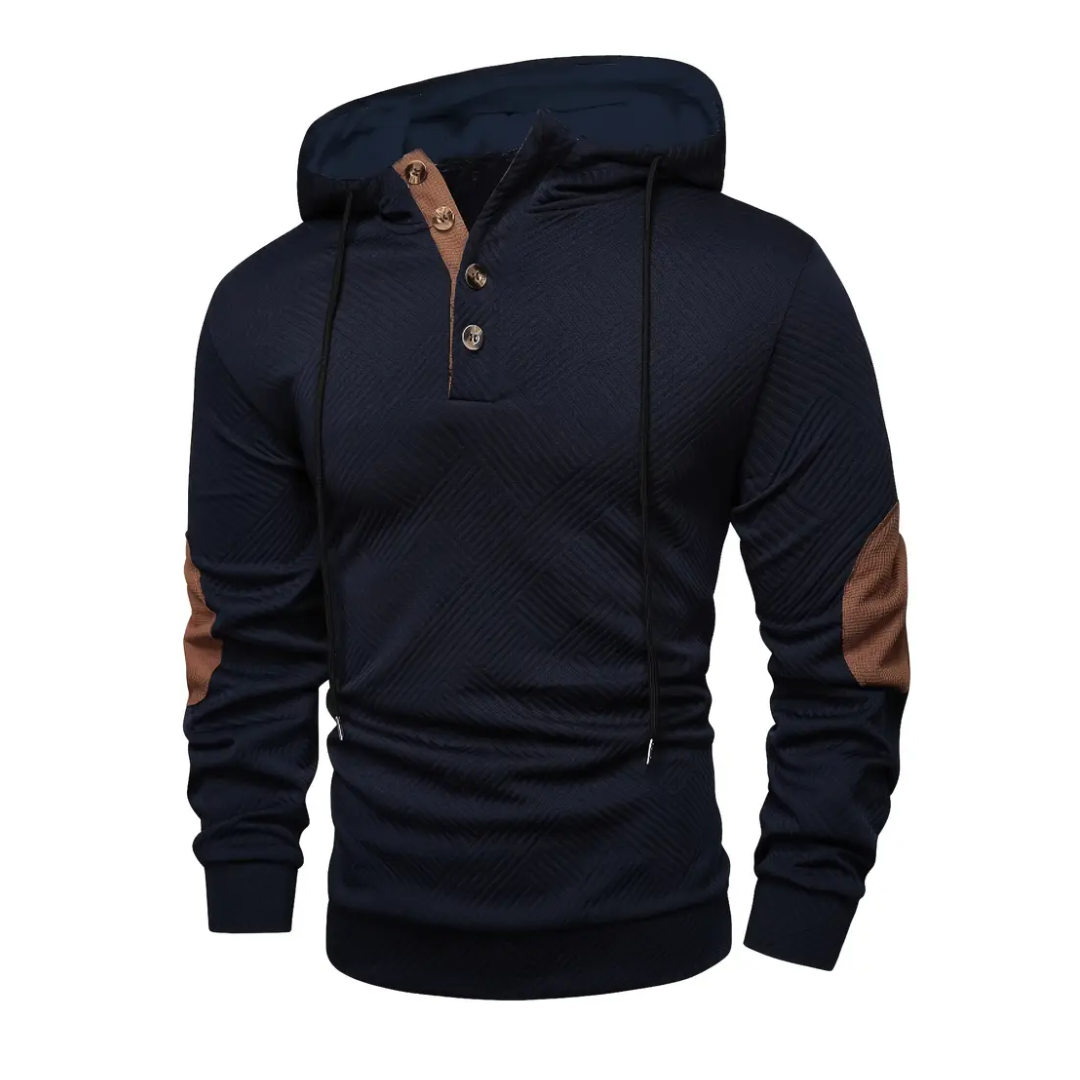 Outdoor Heren Hoodie – Comfort Stretch - Herfst