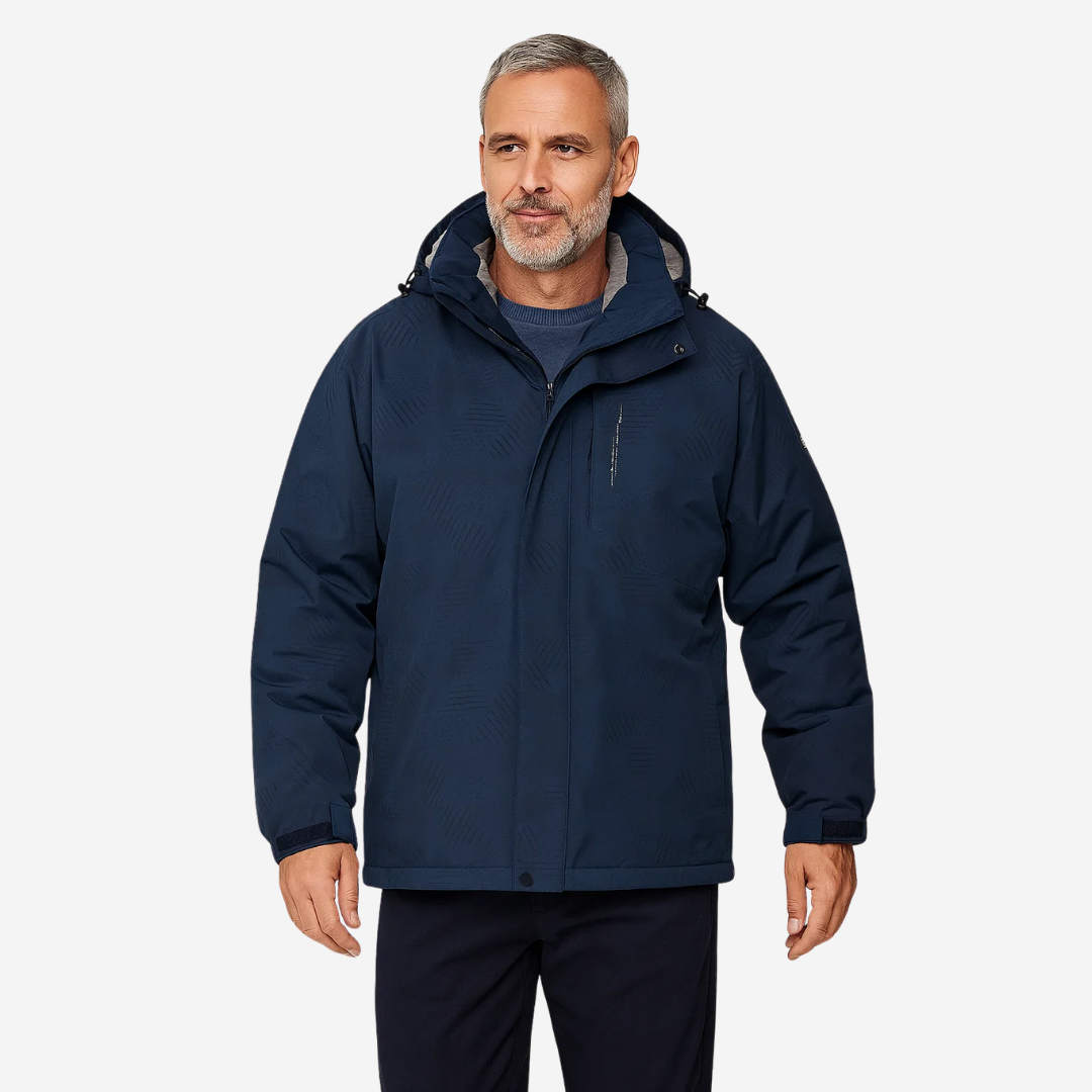 Gevoerd Heren Outdoor Jack – Winddicht & Warm – Winter