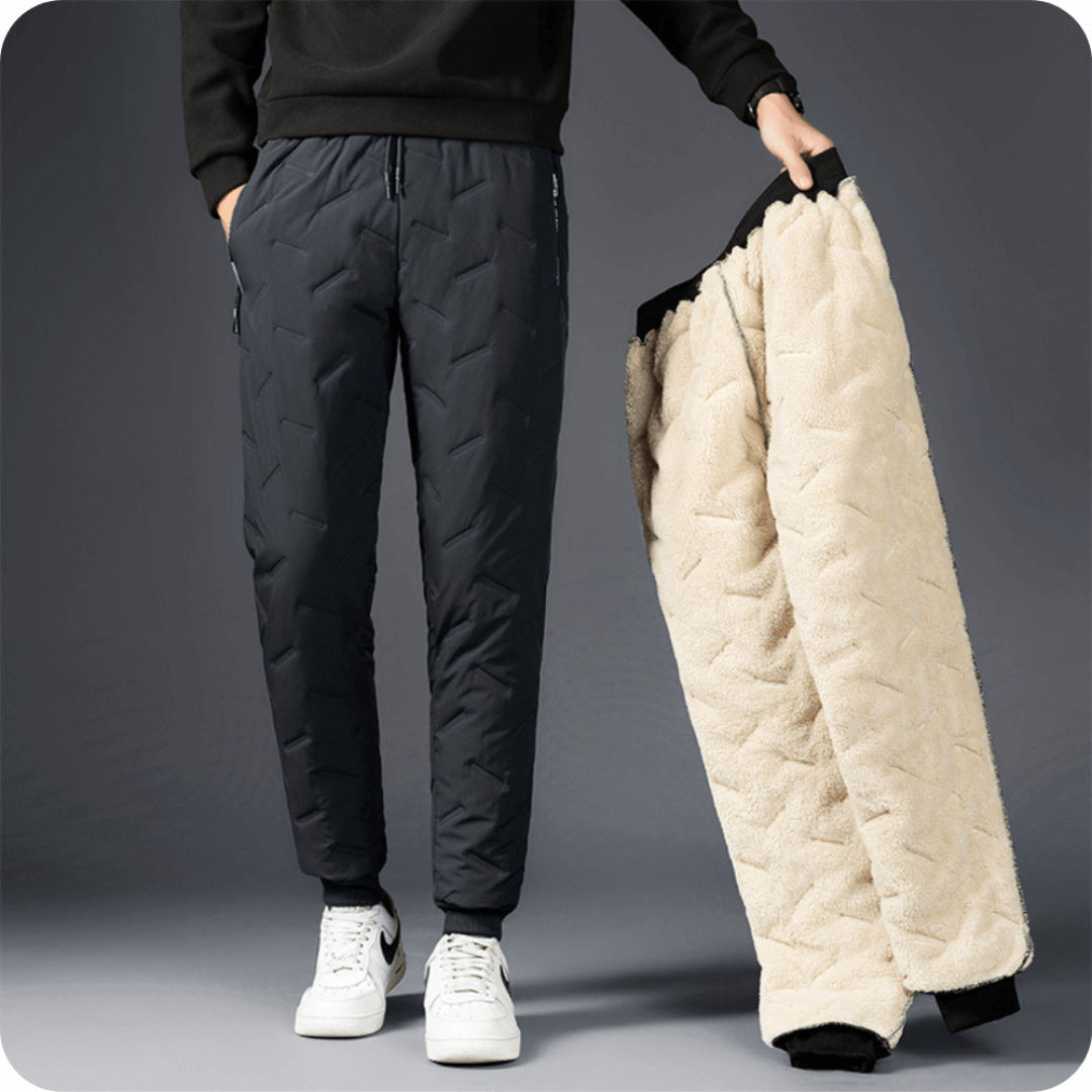 Heren Thermo Joggingbroek – Gevoerd & Waterdicht - Winter