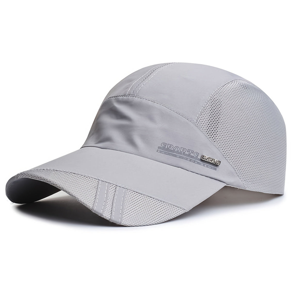 Heren Sportcap met Klep - Snel Drogend - Mesh Panelen